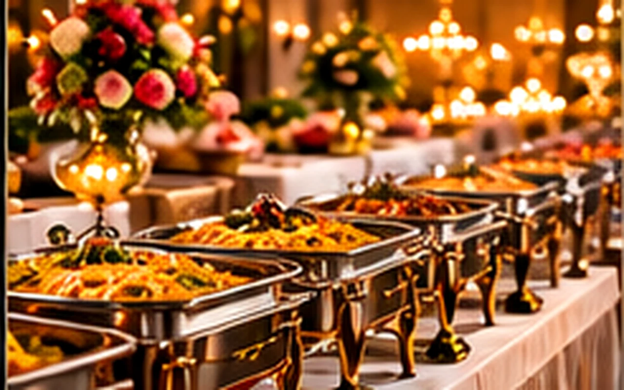 Catering buffet